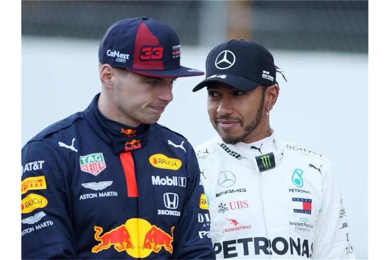 Können beide zuhause schlafen: Max Verstappen und Lewis Hamilton sind bereit für den nächsten engen Kampf bei ihrem Heimrennen in Monaco. Foto: David Davies/PA Wire/dpa