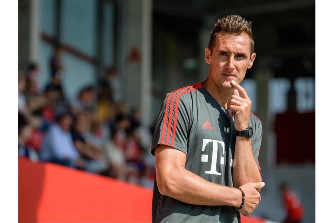 Könnte beim FC Bayern von der U17 zu den Profis aufsteigen: Miroslav Klose. Foto: Matthias Balk/dpa