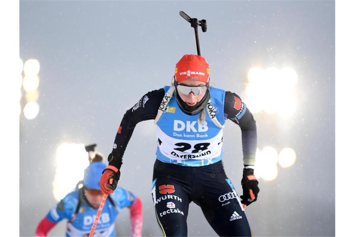 Biathletin Voigt zu Staffel-Debüt: „Sehr viel Lust, aber...“