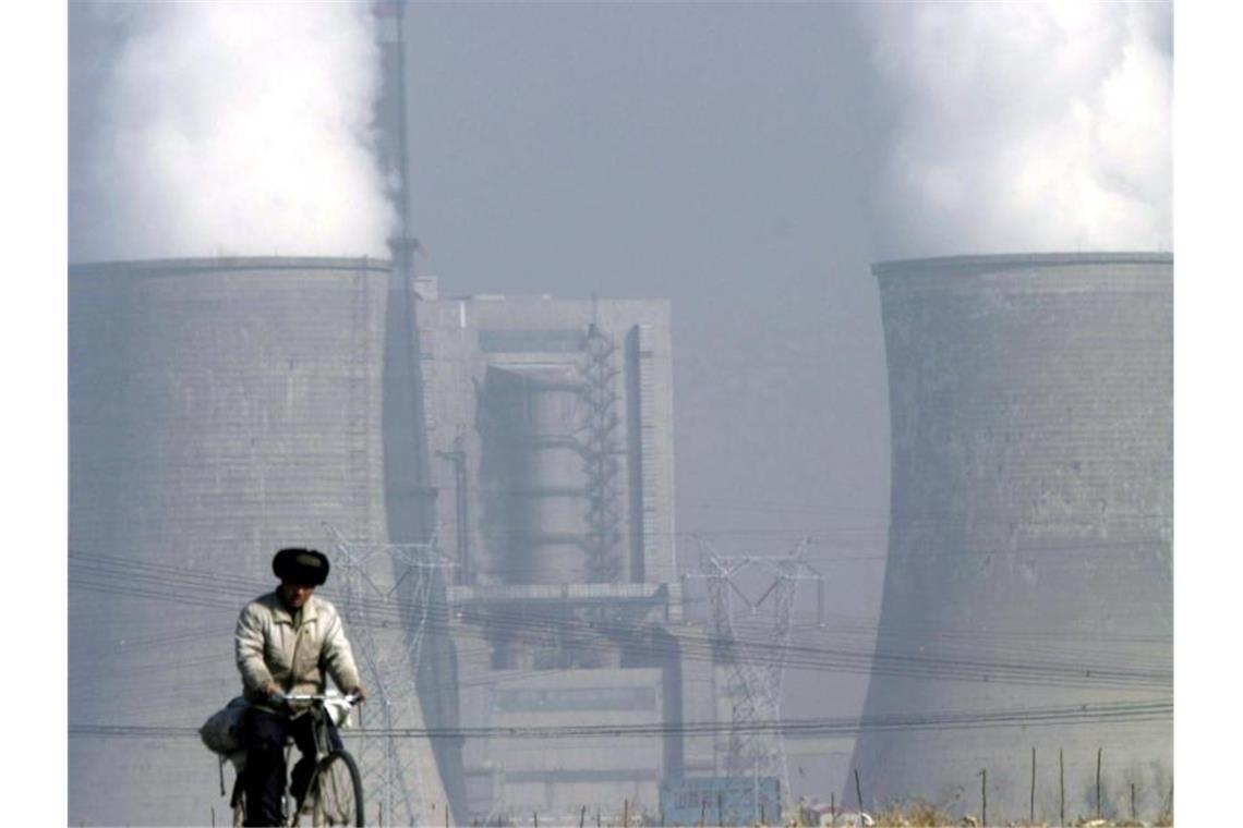 Kohlekraftwerk im nordchinesischen Shuozhou. Foto: Qilai Shen/epa