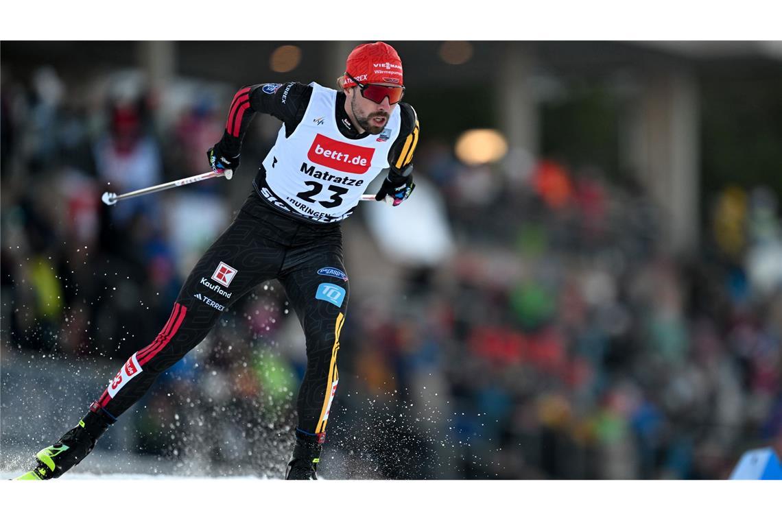 Kombinierer Johannes Rydzek zählt zu den Kandidaten für das Fahnenträger-Duo. (Archivbild)