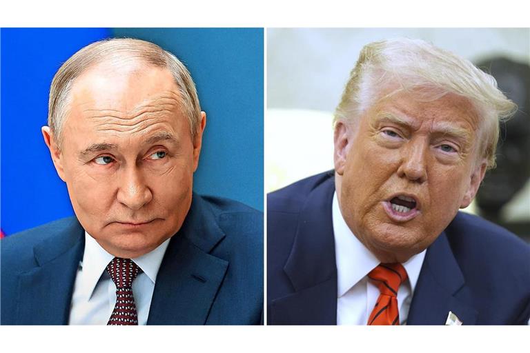 Kommen Putin und Trump bald zusammen? (Archivbilder)