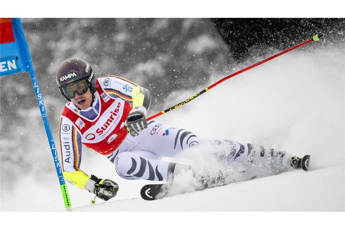 Kommt als Nachrücker doch noch zu Olympia: Skirennfahrer Anton Grammel. (Archivbild)