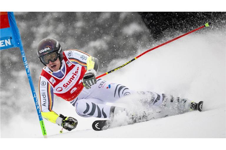 Kommt als Nachrücker doch noch zu Olympia: Skirennfahrer Anton Grammel. (Archivbild)