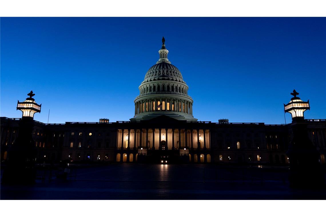 Kommt es erneut zu einem "Shutdown"? Das entscheidet sich bald im US-Kongress. (Archivbild)