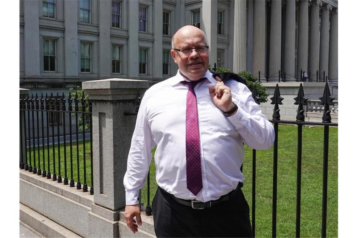 Kommt heute unter anderem mit US-Wirtschaftsminister Wilbur Ros zusammen: Peter Altmaier. Foto: Andreas Hoenig