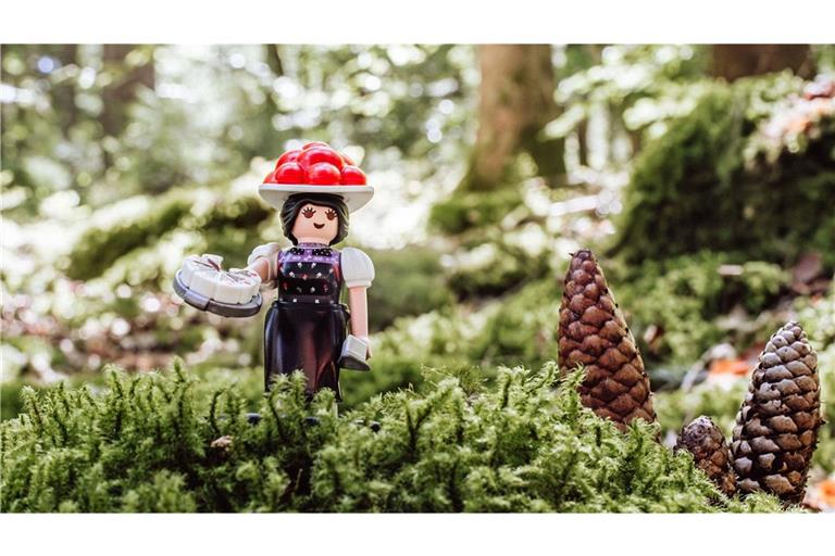 Kommt mit Schwarzwälder Kirschtorte: Die Sonderfigur von Playmobil.