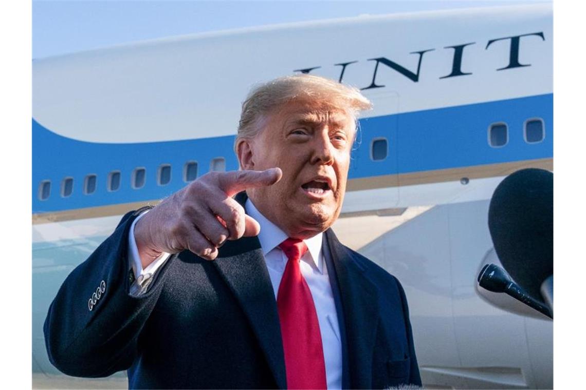 Kommt mit seinem Vorhaben, den Einreisestopp aus Europa zu kippen, nicht durch: US-Präsident Donald Trump. Foto: Alex Brandon/AP/dpa