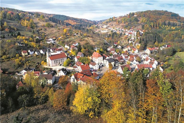 Kommunen wie Spiegelberg mit einer geringen Einwohnerzahl und einer großen Markungsfläche sind mit besonderen Herausforderungen konfrontiert. Ihre Zukunftsfähigkeit hängt in besonderem Ausmaß von der starken Stellung des Bürgermeisters ab und von den Rahmenbedingungen, die der Staat für sie schafft. Foto: Achim Nied