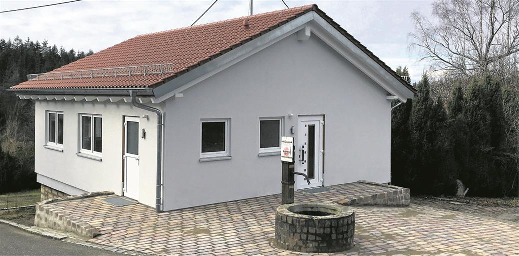 Kompletter Neuaufbau ab Kellerdecke: Haus Liemersbach.Foto: Gemeinde Großerlach