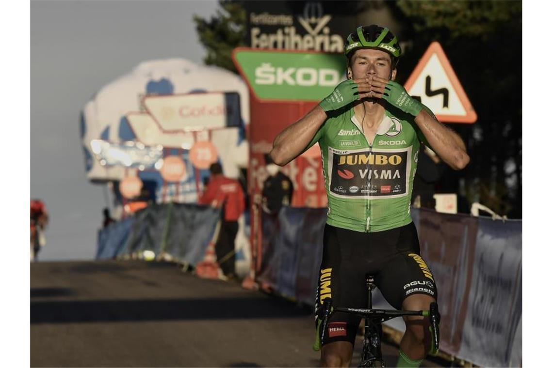 Roglic gewinnt 8. Vuelta-Etappe und nähert sich Carapaz
