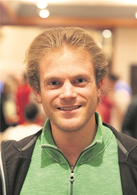 Angehende Backnanger des Herzens Konnte die Wohnung eines Arbeitskollegen in Backnang übernehmen: Frank Wohlfart.
