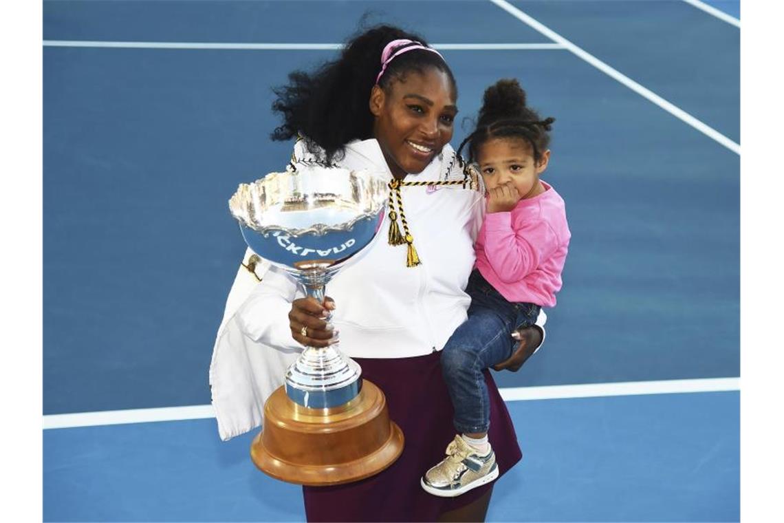 Konnte erstmals als Mutter einen Turniersieg feiern: Serena Williams. Foto: Chris Symes/Photosport/dpa