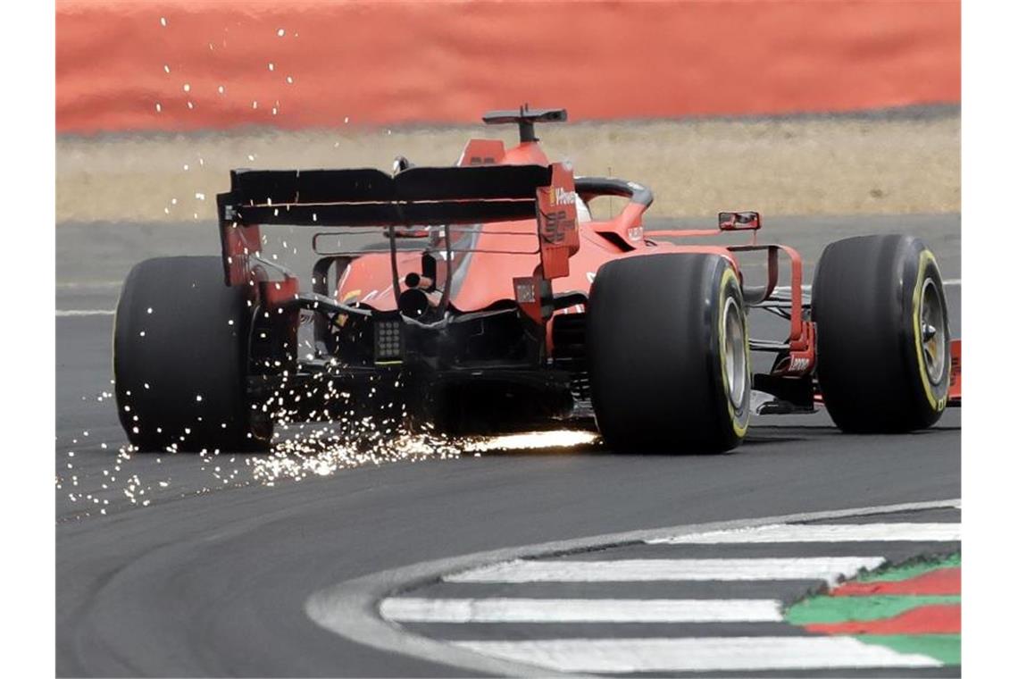 Vettel mit nächstem Dämpfer: „Speed hat gefehlt“ Konnte im Qualifying nicht überzeugen: Sebastian Vettel. Foto: Luca Bruno/AP