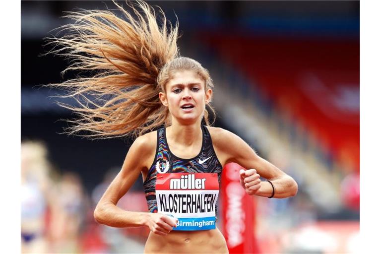 Konstanze Klosterhalfen trainiert seit einem Jahr beim Nike Oregon Project. Foto: Martin Rickett/PA Wire/dpa