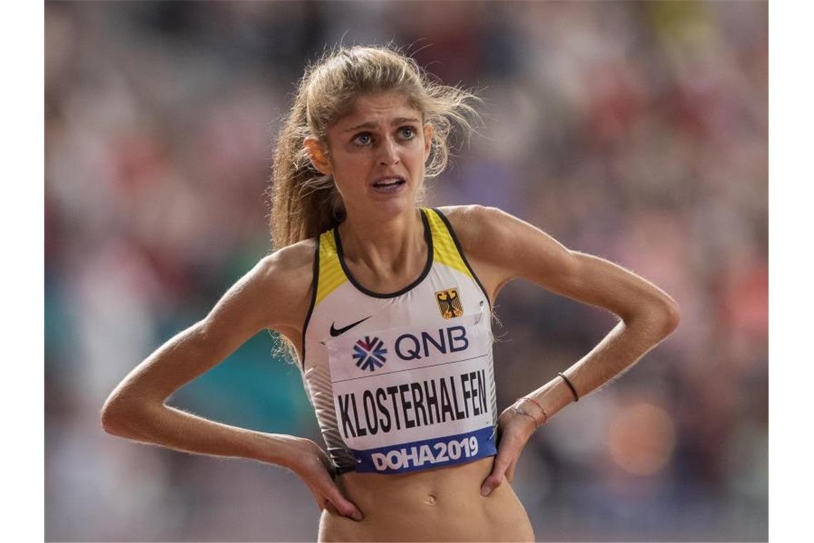 Lauf-Ass Klosterhalfen sagt auch Start in Stockholm ab Konstanze Klosterhalfen wird auch nicht beim Diamond-League-Meeting in Stockholm starten. Foto: Oliver Weiken/dpa