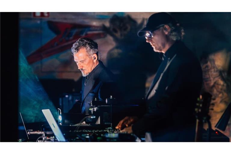 Konzentriert: Peter Kruder (links) und Richard Dorfmeister in Stuttgart