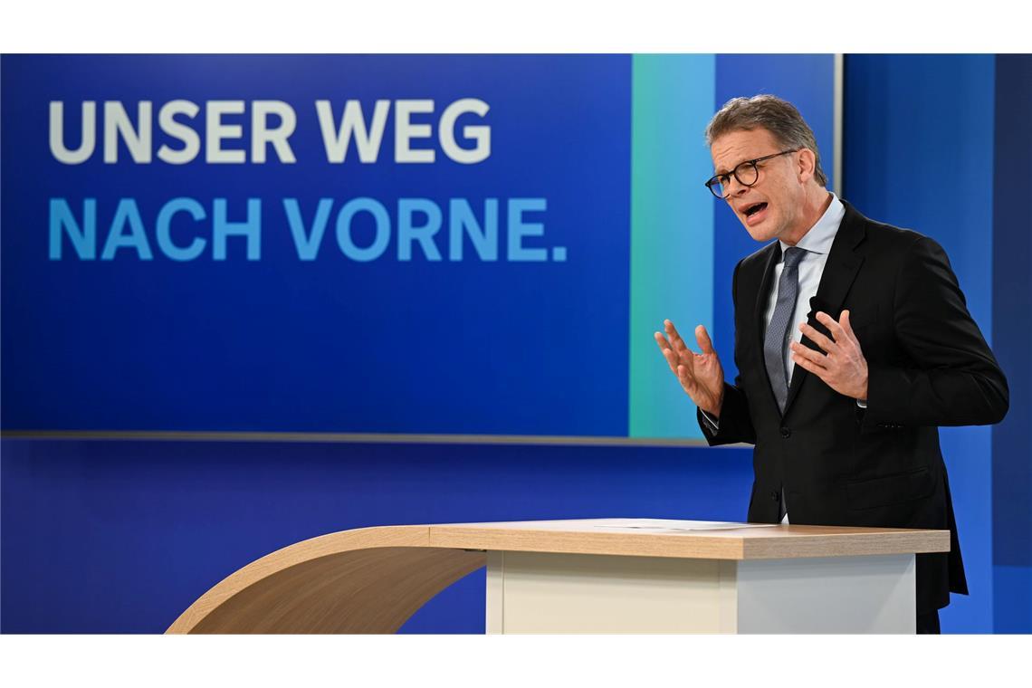 Deutsche Bank überrascht mit Rekordgewinn im Sommer Konzernchef Sewing will die Rendite deutlich steigern. (Archivbild)