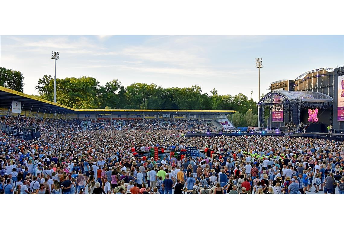 Konzert am Samstag. 15. Heimspiel Andrea Berg, 