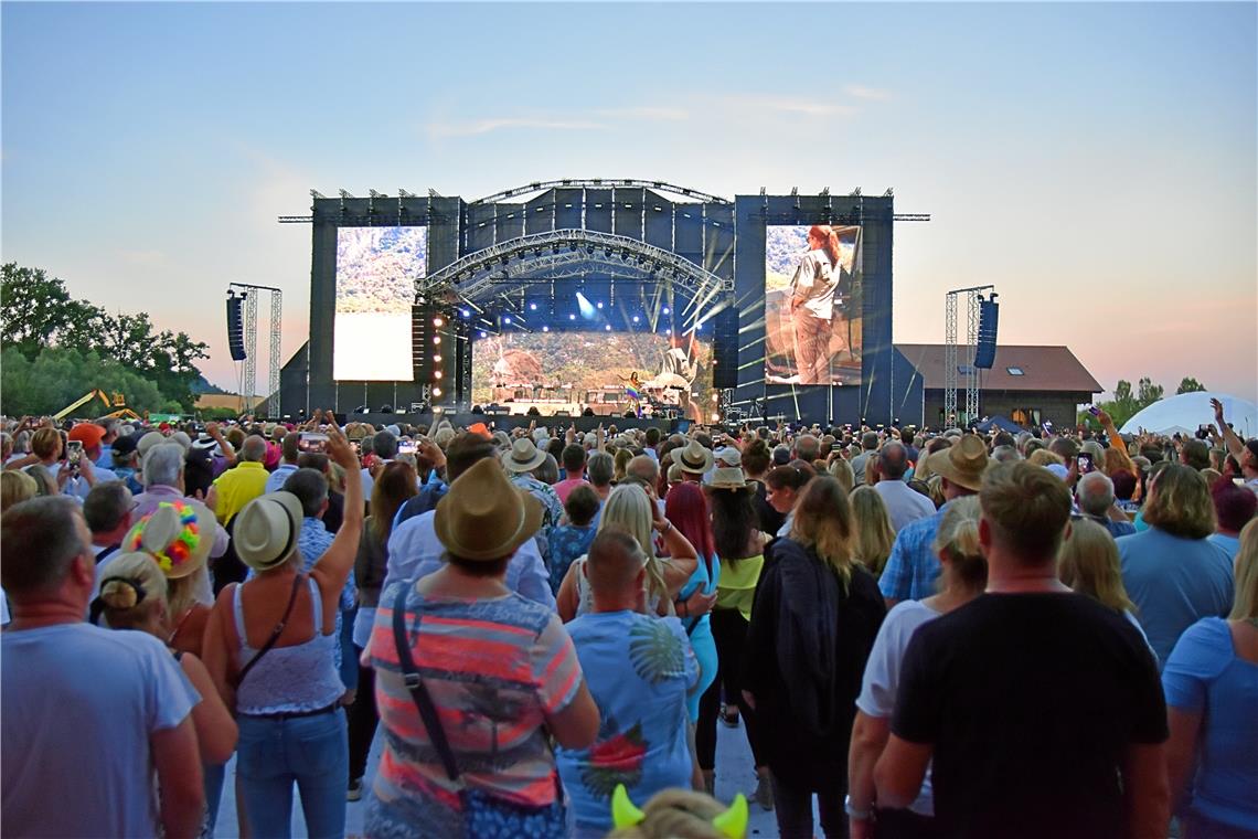 Konzert am Samstag. 15. Heimspiel Andrea Berg,