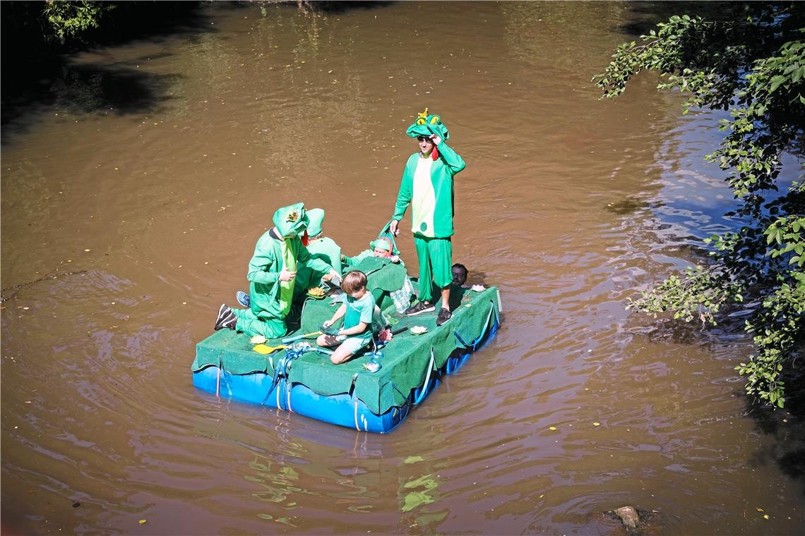 Kreative Verkleidungen wurden mit Applaus honoriert.