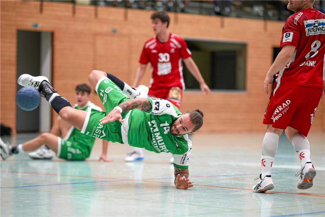 Kreisläufer Markus Dangers fehlte dem HC Oppenweiler/Backnang zuletzt in Würzburg. Foto: Alexander Becher