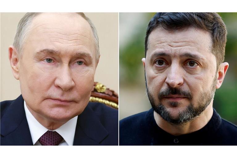Kremlchef Putin hat hohe Hürden vor einer Begegnung mit dem Ukrainer Selenskyj aufgebaut. (Archivbild)