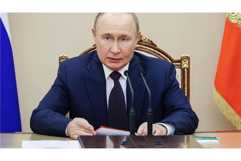 Kremlchef Putin spricht mit Nachbarstaaten und Verbündeten.