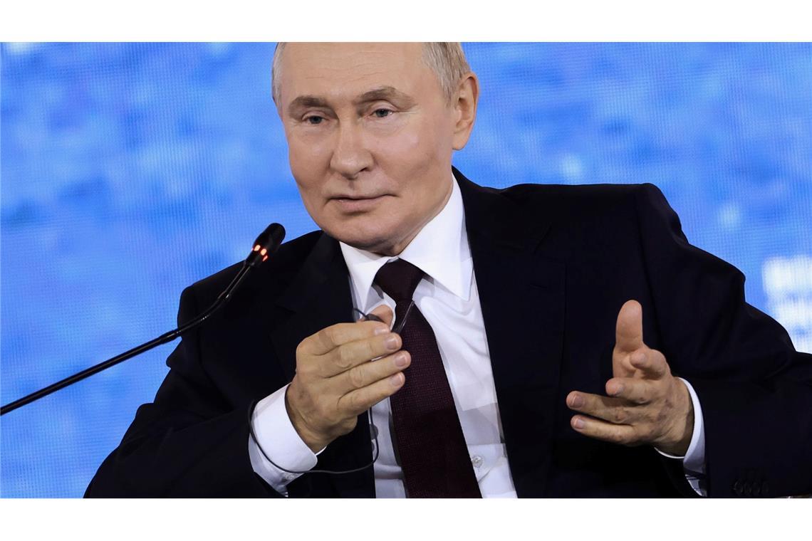 Kremlchef Wladimir Putin lehnt Truppen aus Nato-Staaten in der Ukraine kategorisch ab.