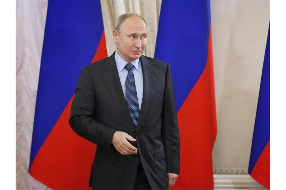 Putin: Verhältnis zu den USA hat Tiefpunkt erreicht Kremlchef Wladimir Putin sieht das Verhältnis zu den USA auf dem Tiefpunkt. Foto: Yuri Kochetkov/POOL EPA/AP/dpa