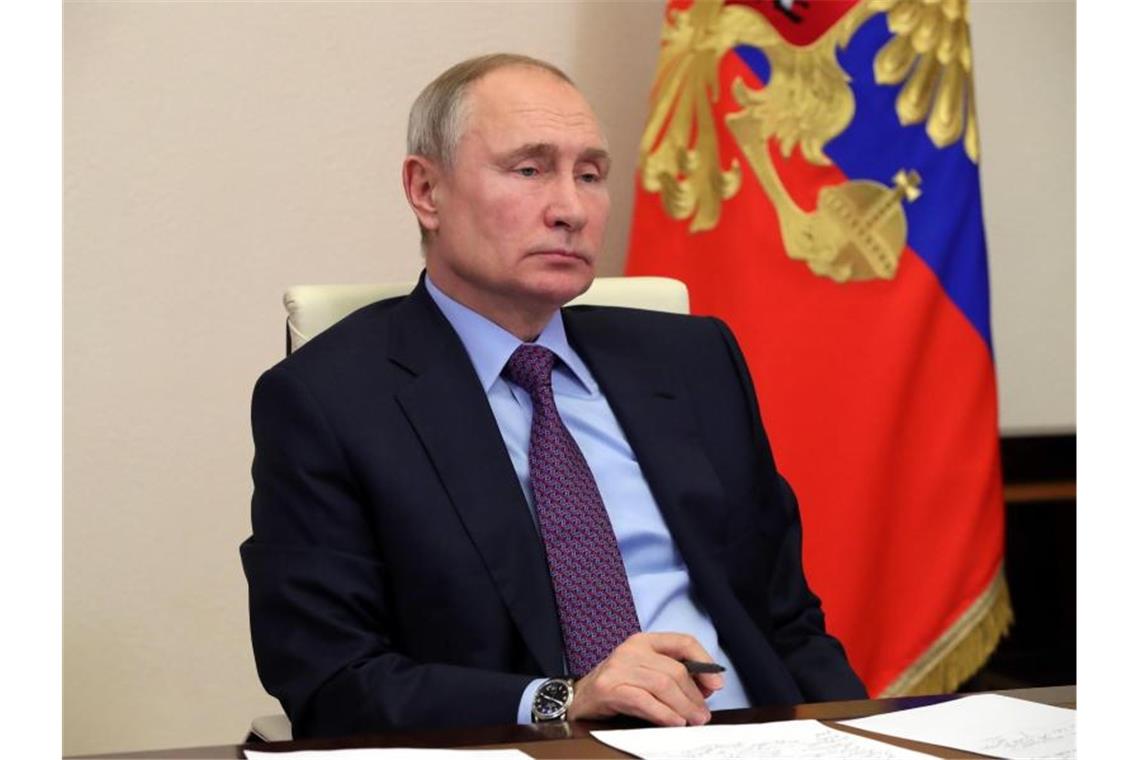 Kremlchef Wladimir Putin sieht sich schweren Vorwürfen ausgesetzt. Foto: Mikhail Klimentyev/Pool Sputnik Kremlin/AP/dpa