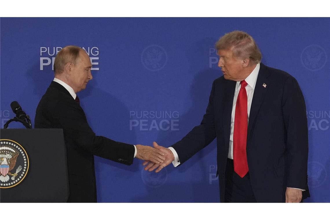 Kremlchef Wladimir Putin und der US-Präsident Donald Trump