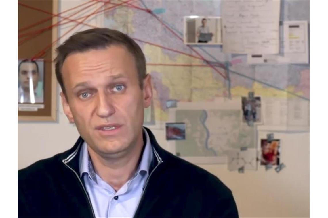 Nawalny nach Giftanschlag: Mutmaßlicher Täter gesteht Kremlgegner Alexej Nawalny hat nach eigenen Angaben mit dem mutmaßlichen Täter telefoniert. Foto: Navalny Instagram Account/AP/dpa