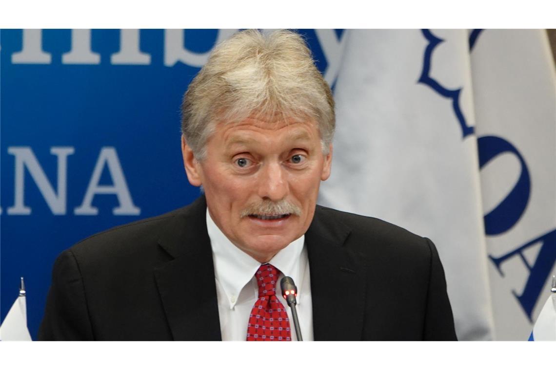 Kremlsprecher Dmitri Peskow warnt inzwischen fast täglich vor der möglichen Lieferung von US-Waffen vom Typ Tomahawk an die Ukraine. (Archivbild)