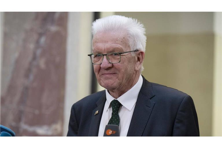 Kretschmann ist seit 2011 Regierungschef in Baden-Württemberg.
