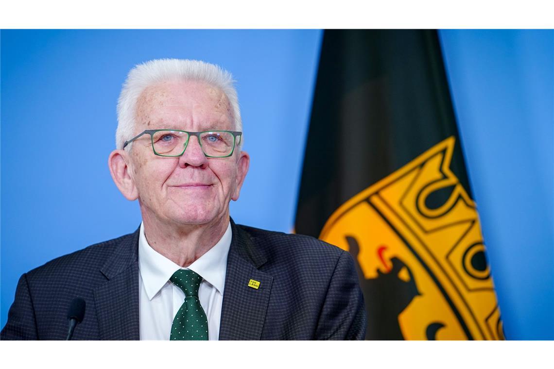 Kretschmann ist seit 2011 Regierungschef in Baden-Württemberg.