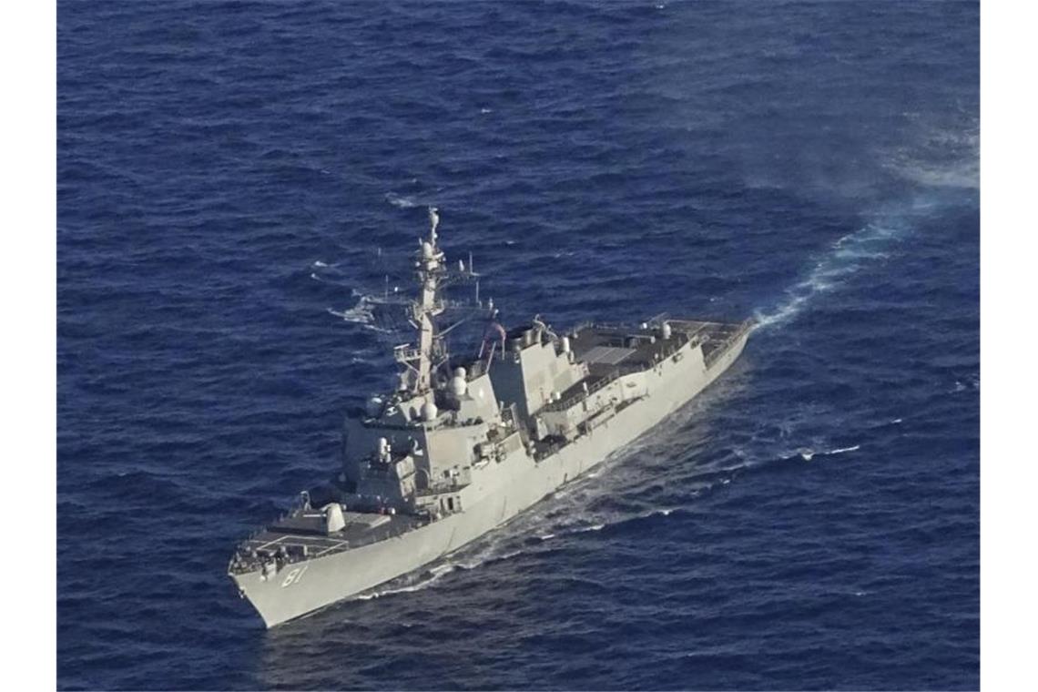 Streit mit Griechenland: Türkei nennt Kriegsgrund Kriegsschiffe nehmen an einer griechisch-amerikanischen Militärübung südlich der Insel Kreta teil. Im Land begann eine Militärübung mit Marine und Luftwaffe im Mittelmeer in der Nähe des türkische Forschungsschiffs „Oruc Reis“. Foto: Uncredited/Greek Defense Ministry/AP/dpa