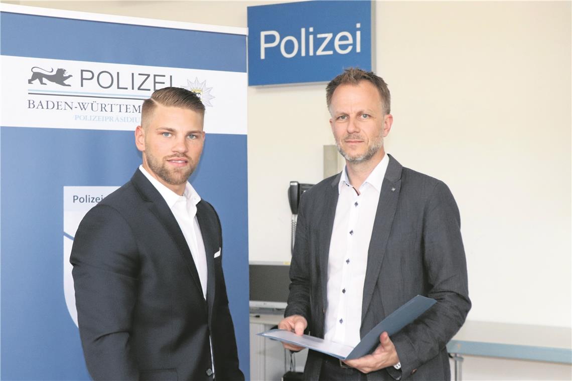 Eishockeyspieler hilft der Kripo bei Festnahme