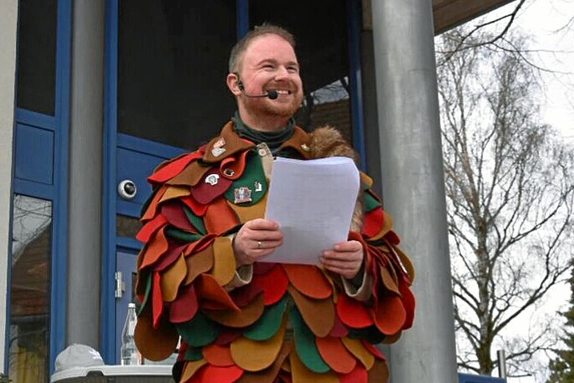 Kristian Mertlik von der 1. Narrenzunft Althütte. Foto: privat