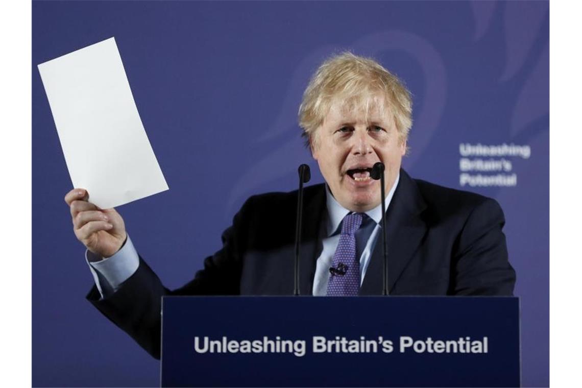 Kritiker werfen Boris Johnson vor, ein Großmaul und schlechter Krisen-Manager zu sein, der beim Brexit einen Schlingerkurs fahre. Foto: Frank Augstein/AP/dpa