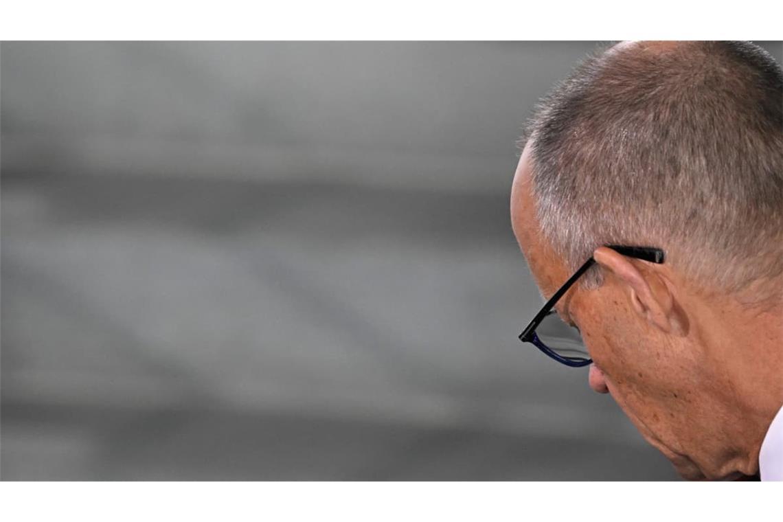 Kritische Lage für Bundeskanzler Friedrich Merz.