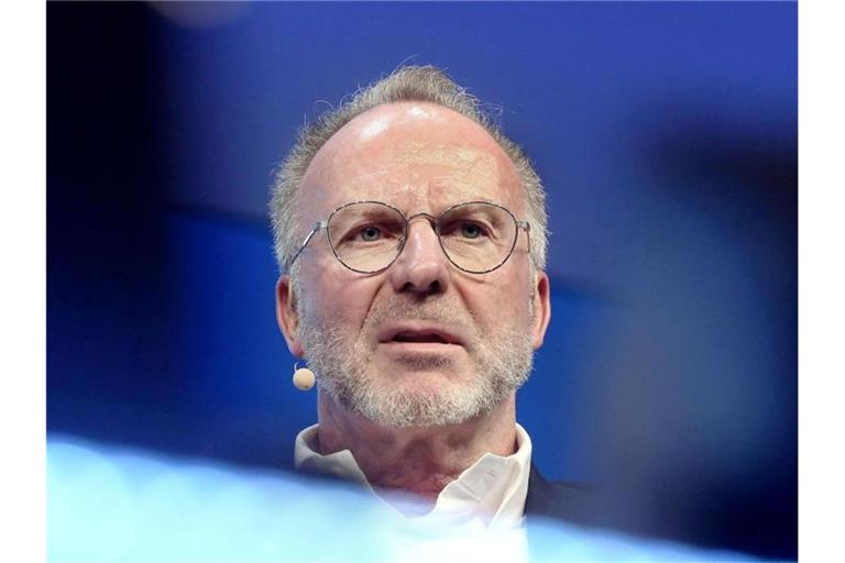 Kritisiert die Erwartungshaltung von Fan-Gruppierungen: Karl-Heinz Rummenigge, Vorstandsvorsitzender des FC Bayern München. Foto: Roland Weihrauch/dpa