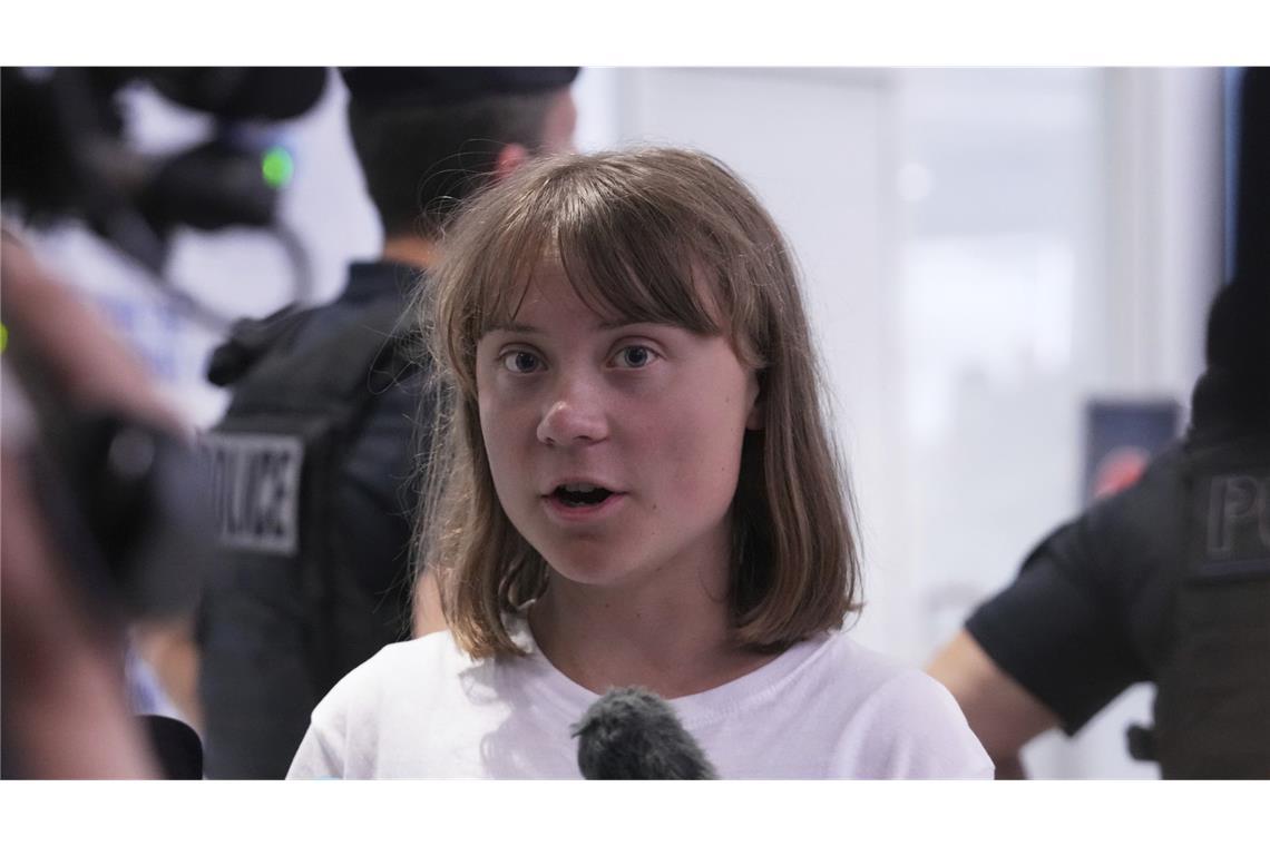 Einseitig und kaum glaubwürdig Kritisiert Israel harsch: Greta Thunberg