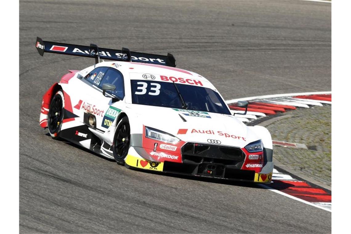 Kür in Hockenheim: Rast als Meister zum Finale Krönte sich in der Eifel vorzeitig zum DTM-Champion: Audi-Pilot René Rast. Foto: Juergen Tap/Hoch Zwei/ITR/DTM
