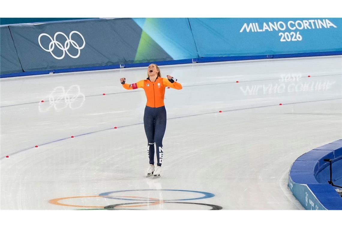 Krönte sich mit dem Olympiasieg: Jutta Leerdam.