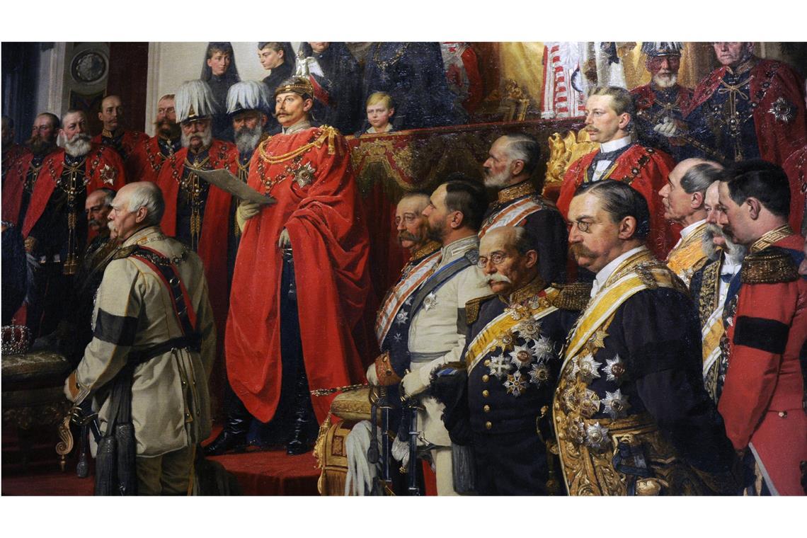 Otto von Bismarck wird von Kaiser Wilhelm II. als Reichskanzler entlassen