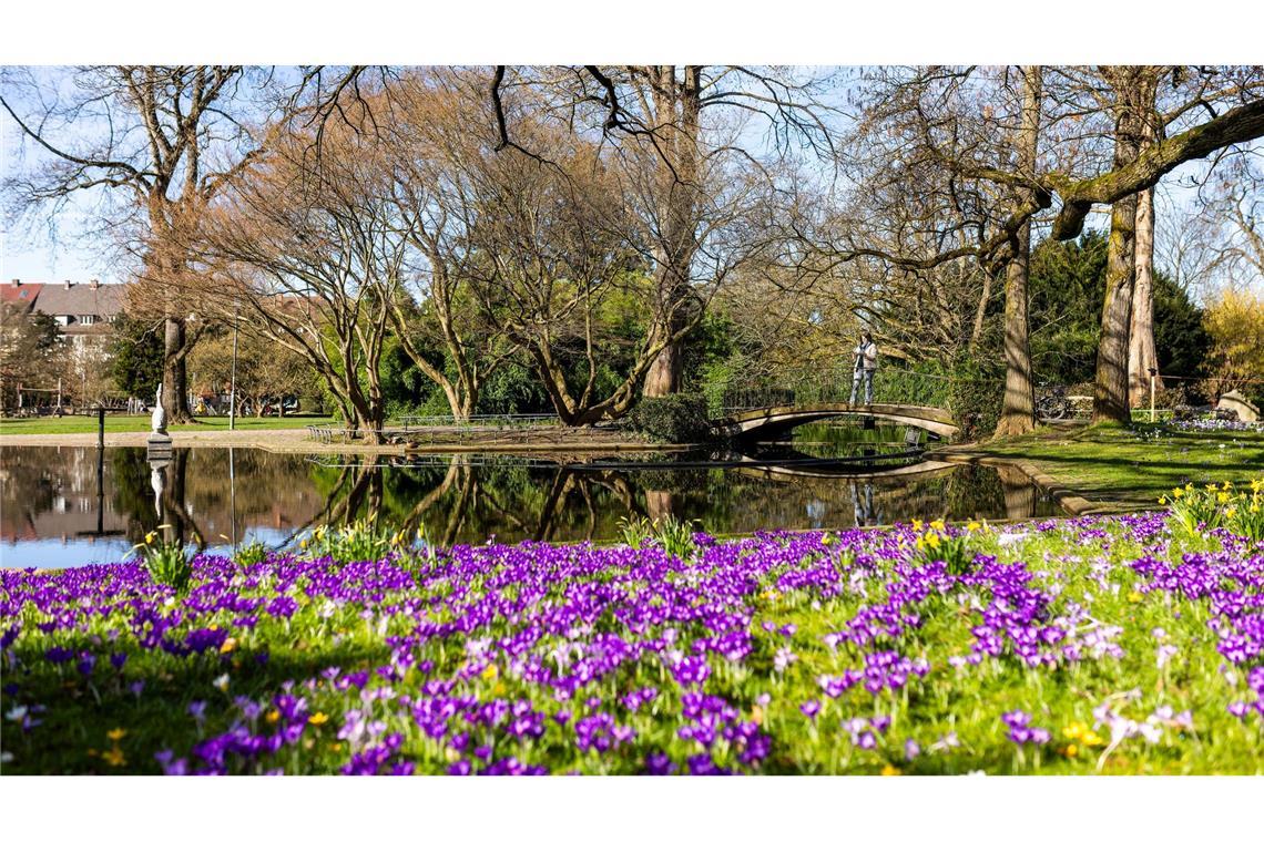 Ein Mal Sonne tanken – bis zu 23 Grad in Deutschland