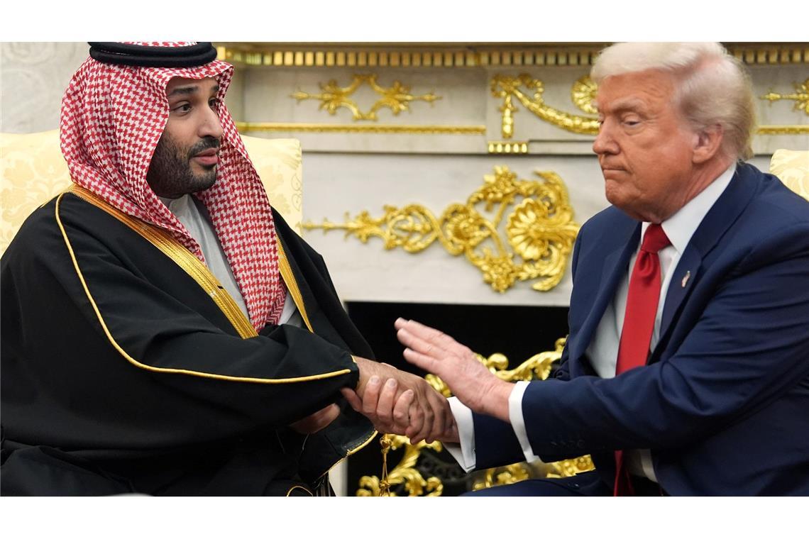 Kronprinz von Saudi-Arabien bei Trump