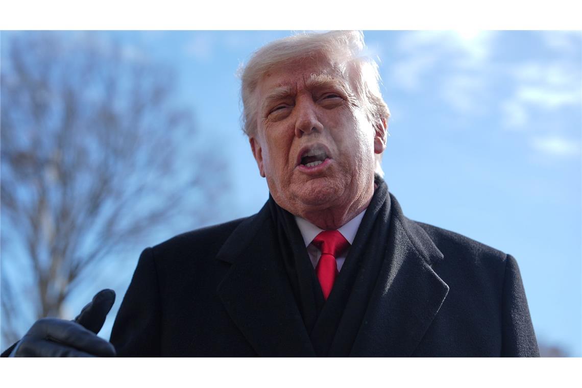 Kuba steht nach seinen Worten kurz vor dem Zusammenbruch - US-Präsident Donald Trump.