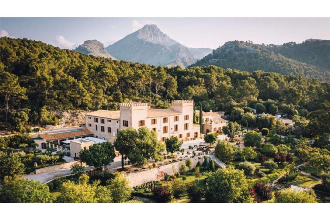 Kühne-Refugium und Luxushotel Castell Son Claret im Südwesten Mallorcas.